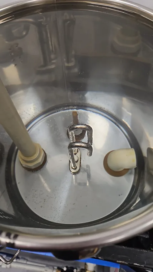 Heat-exchanger spiral after the IPS test period, substantially cleaner
